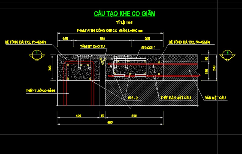 Các thông số kỹ thuật bắt buộc phải có trong bản vẽ